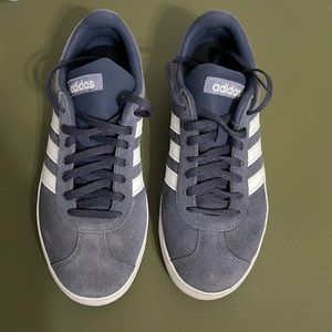 Adidas sneakers - dusty blue - women’s size 7- worn once